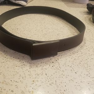 Calvin Klein bordeaux belt size 34